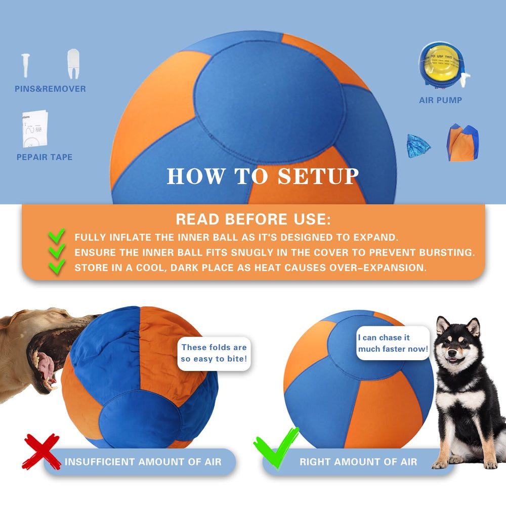 Stcohyz Herding Ball detachable shell makes cleaning after muddy play fast