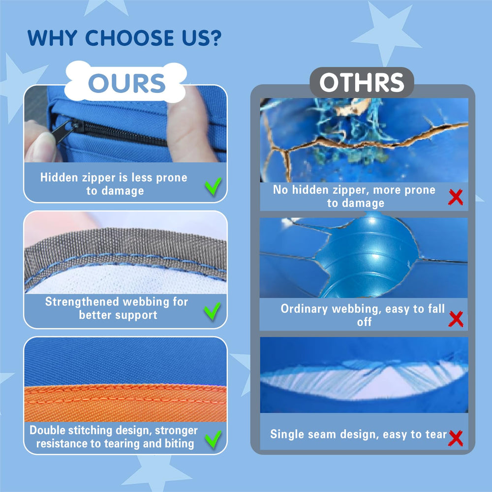 Stcohyz Herding Ball inflation pump and spare plugs included for quick setup