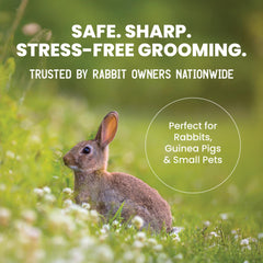 Steel & Cedar rabbit nail clippers packaging ready for gifting or storage