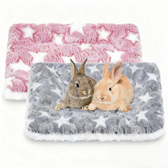 Steelhill small pet bed pink-stars design adds a bright, comfortable spot for playtime and naps.