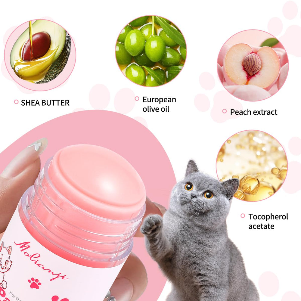 Steigullage elbow care balm on a dog's dry elbows