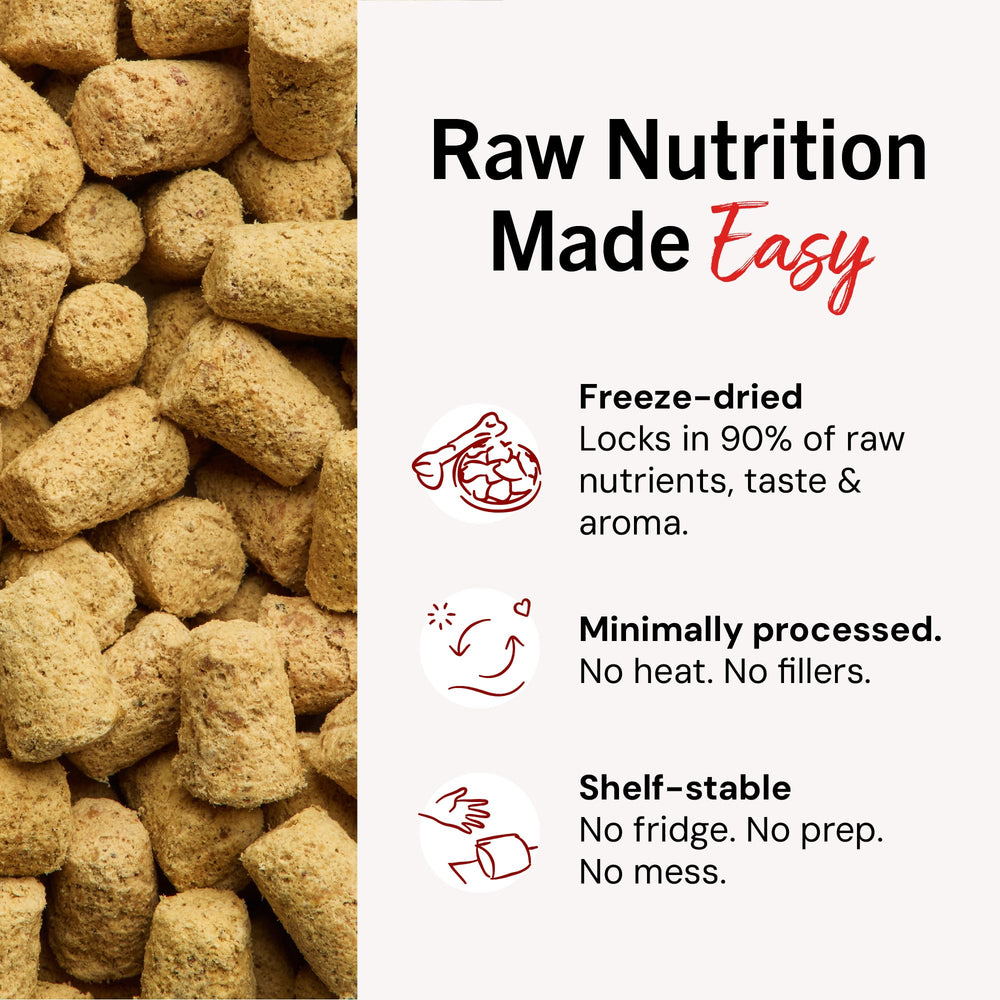 Stella & Chewy's added probiotics for digestive support in the mix.