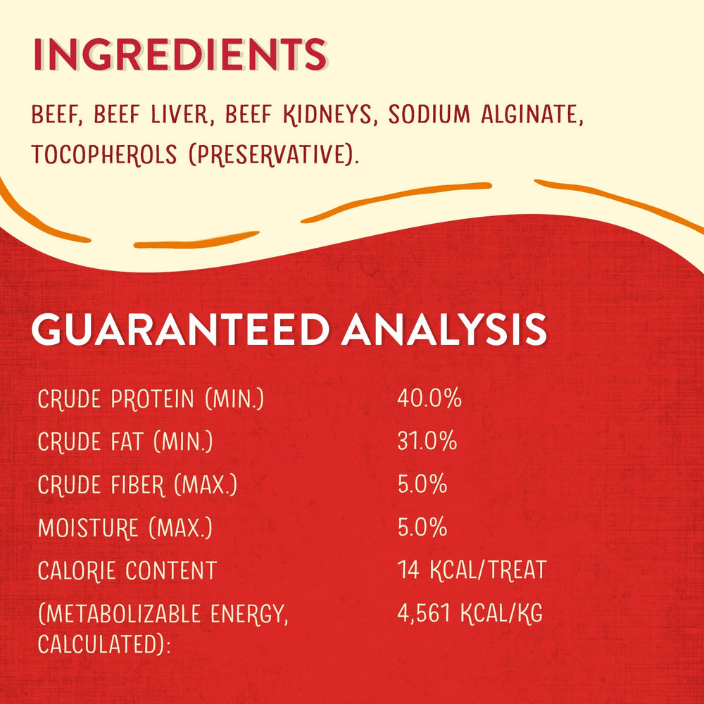 Stella & Chewy's Wild Weenies in action as a high-protein training reward.