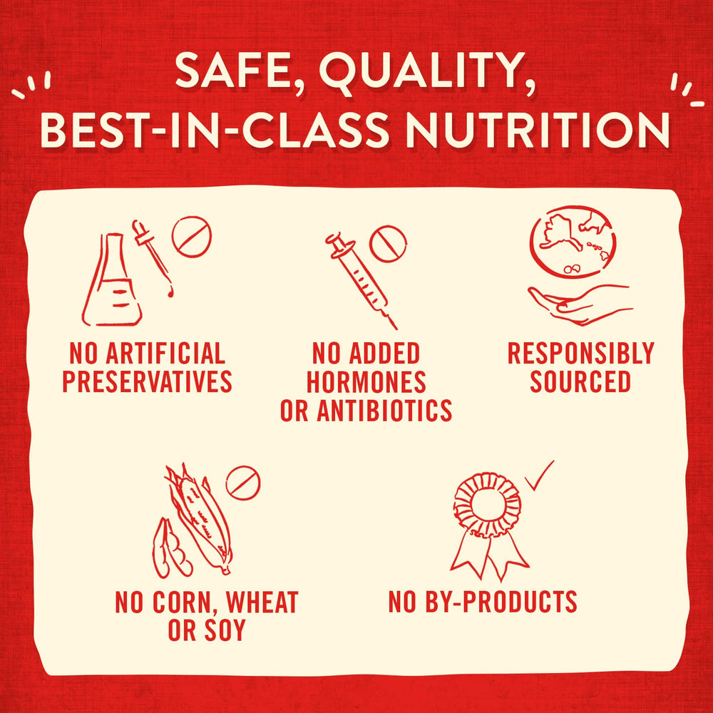 Stella & Chewy's Wild Weenies resealable bag supports freshness on the go.