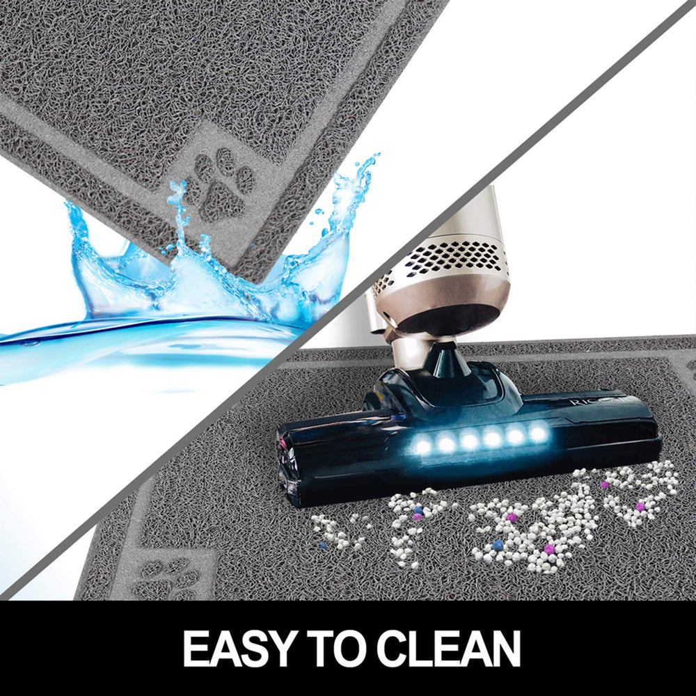 STELLAIRE CHERN pet feeding mat easy-clean design with light rinse and easy rolling.