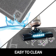 STELLAIRE CHERN pet feeding mat easy-clean design with light rinse and easy rolling.