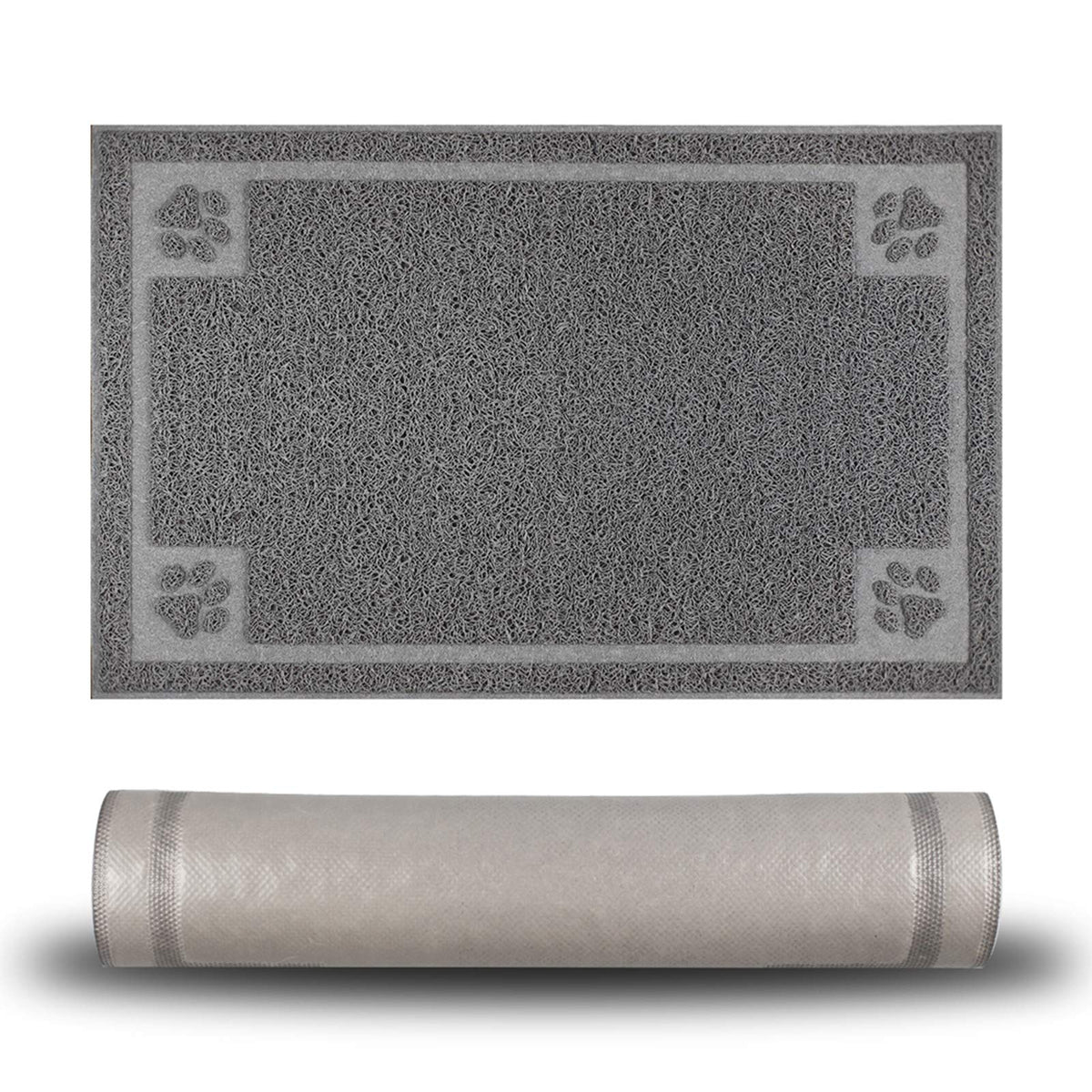 STELLAIRE CHERN pet feeding mat front view showing 24x16 size and non-slip stability for meals.