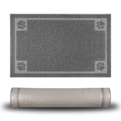 STELLAIRE CHERN pet feeding mat front view showing 24x16 size and non-slip stability for meals.