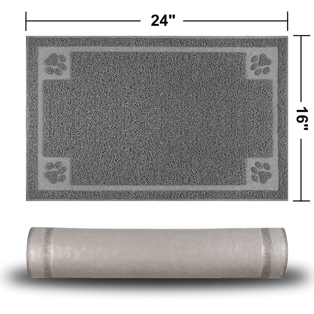 STELLAIRE CHERN pet feeding mat soft PVC material that's paw-friendly.