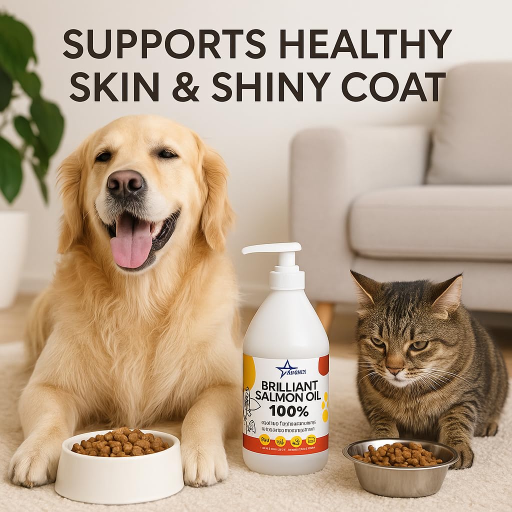 STELLAR CHEMICAL CORP Salmon Oil dog joy enhances daily activity