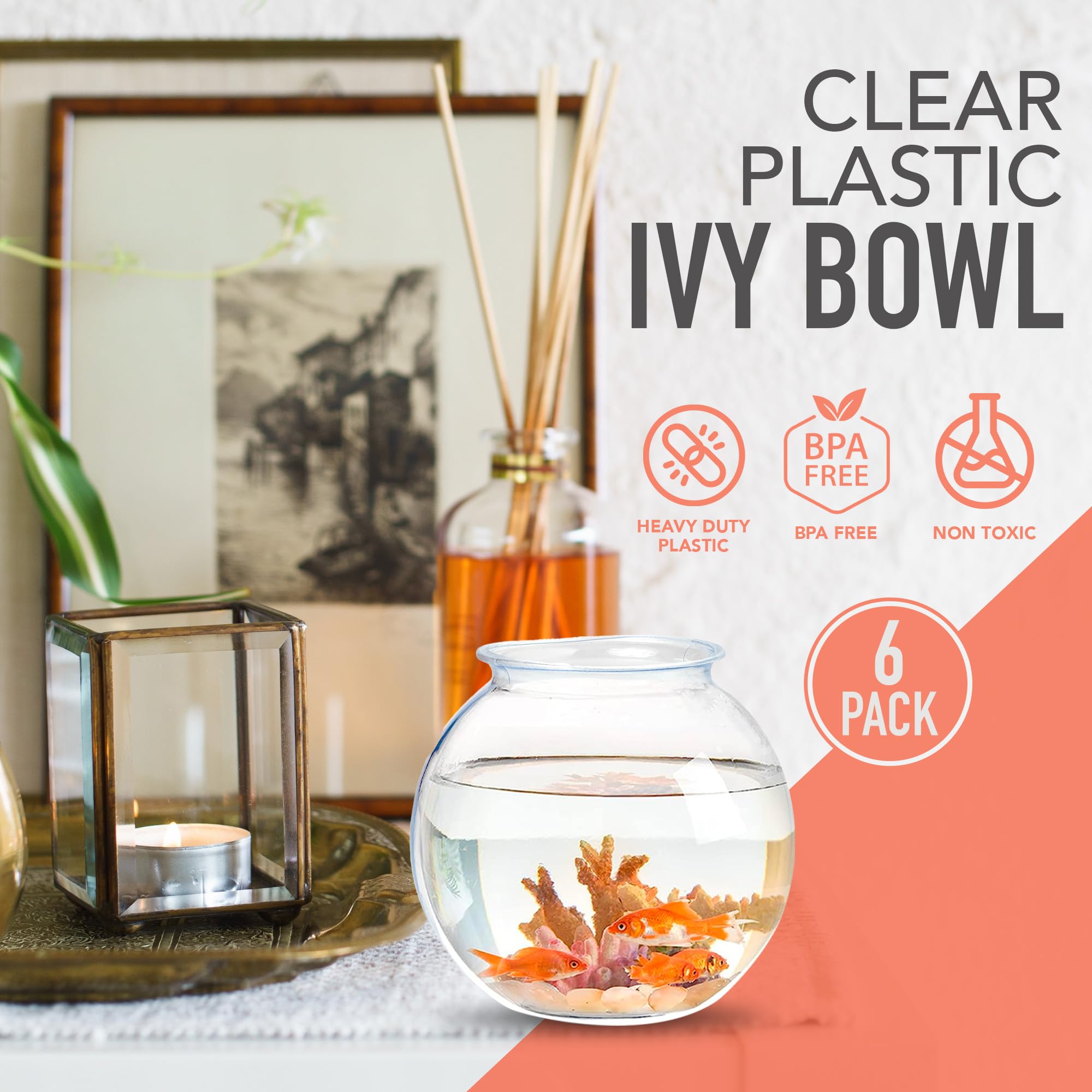 Sterline fish bowls party raffle bowl for quick, interactive games.