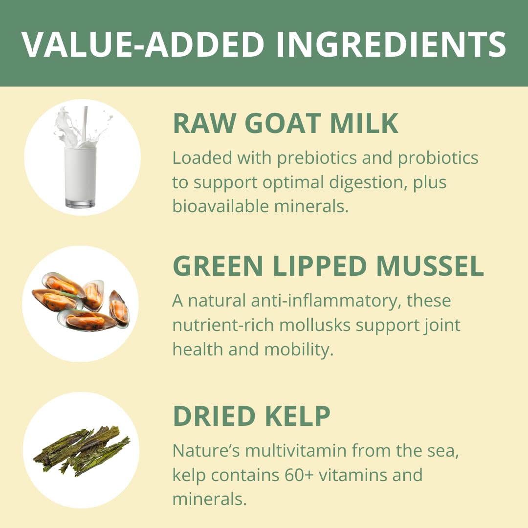 Steve's Real Food Turducken Nuggets as a meal topper over kibble.