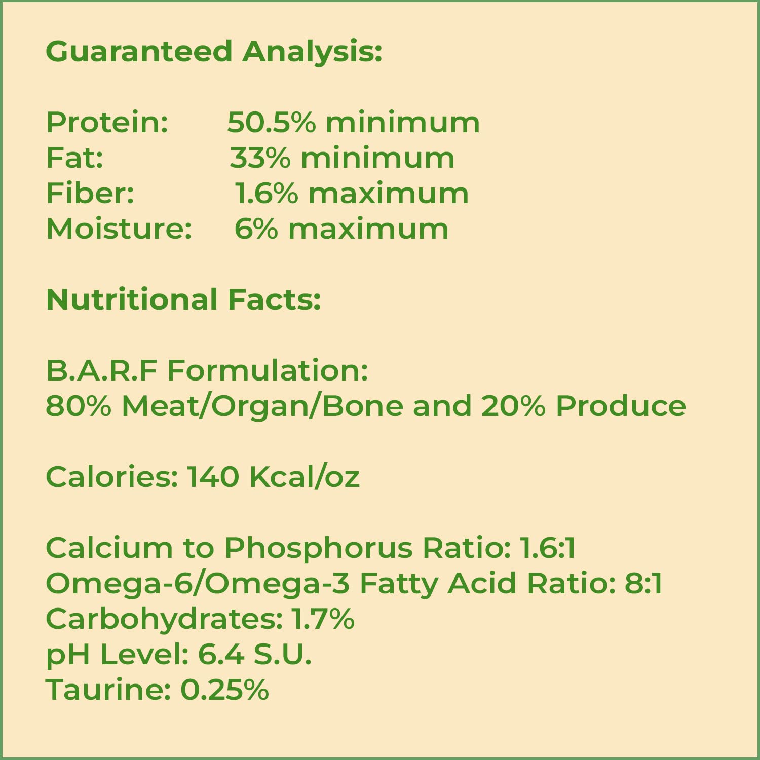 Steve's Real Food USA-made badge close-up communicates quality and local sourcing