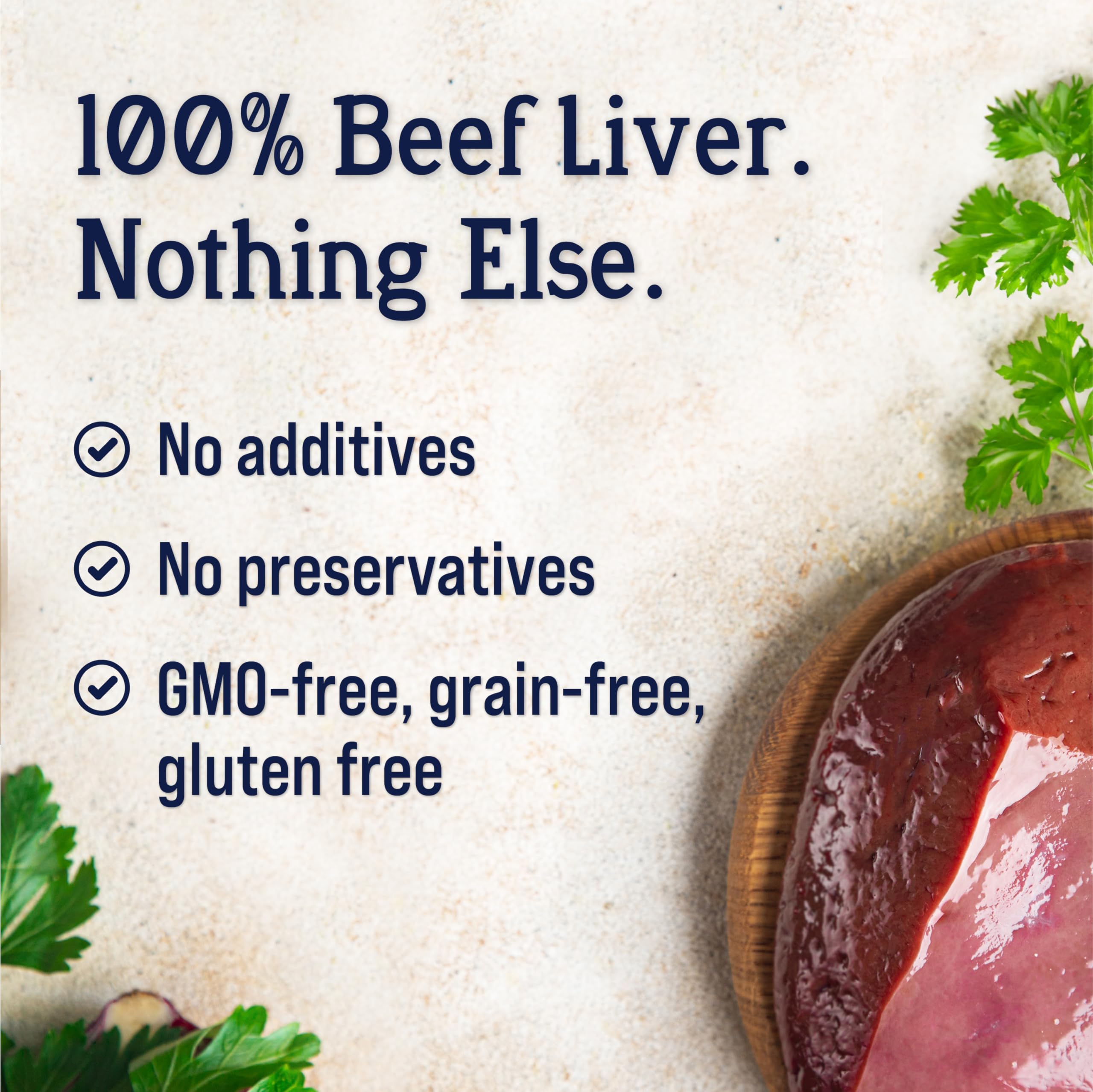 Stewart Supper Sprinkles 100% beef liver powder delivers protein for meals.