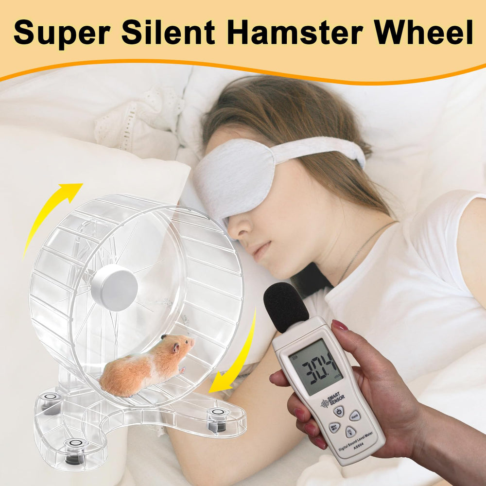 Stinzgie dual-bearing wheel enhances ultra-quiet rotation for a peaceful night