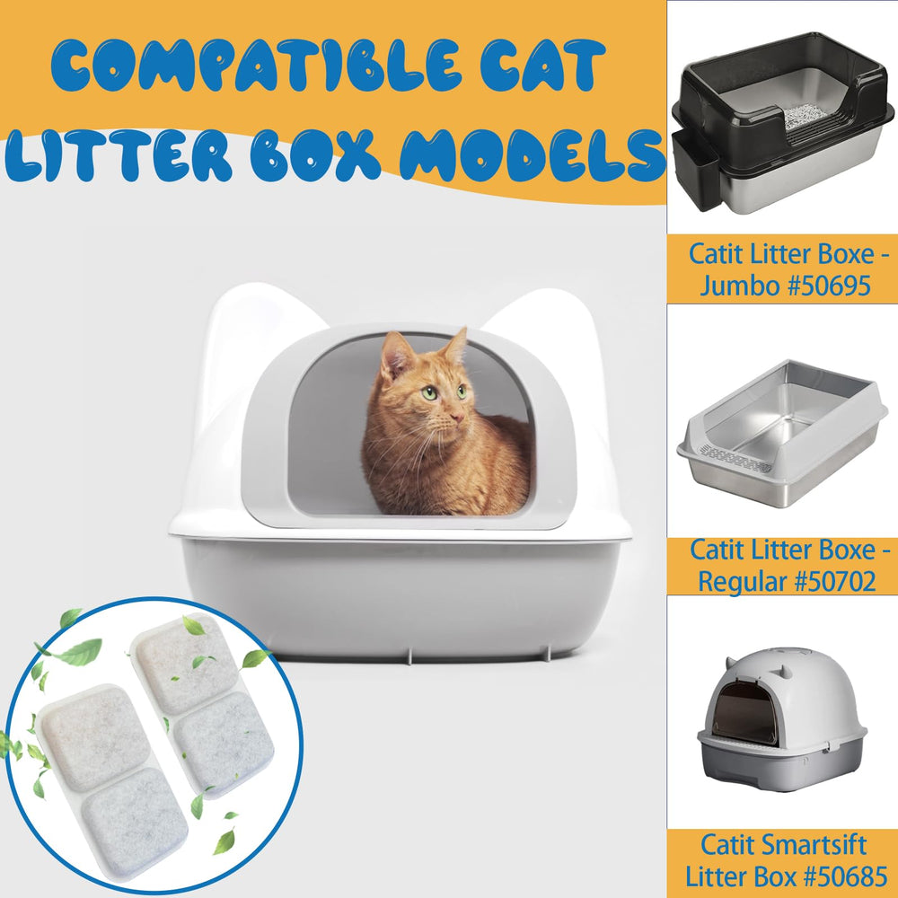 Stitokg easy replacement filter—quick swap to refresh your litter area