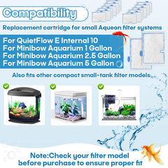 Stitokg easy-to-replace-pack simplifies routine tank maintenance and replacement schedule.