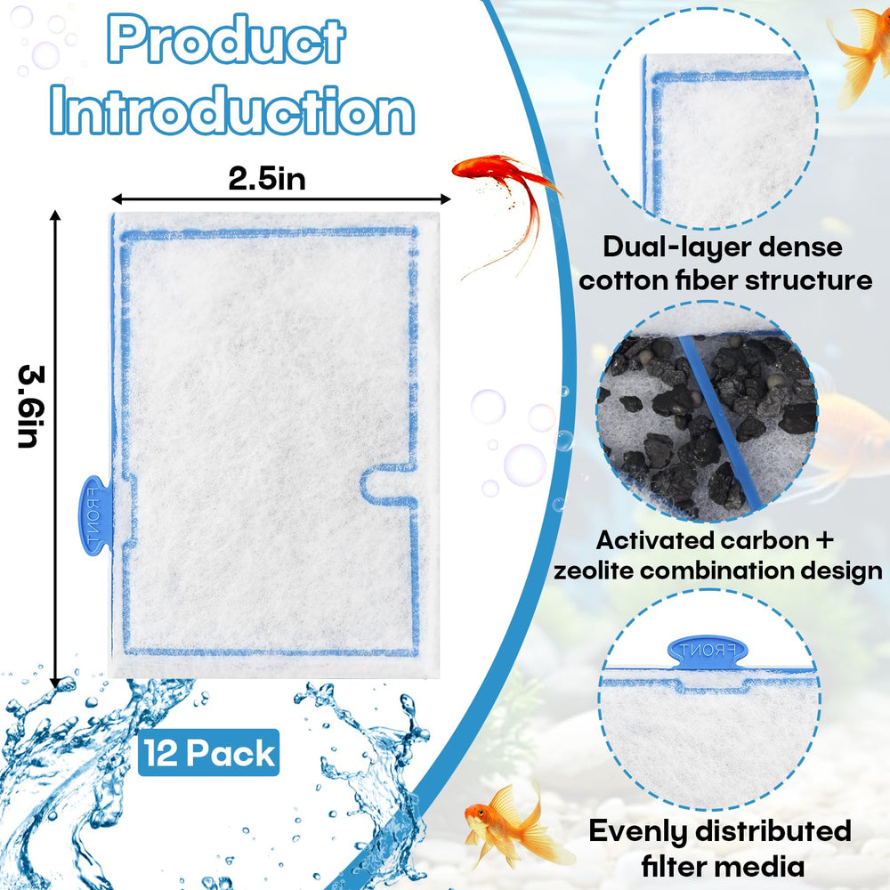 Stitokg dual-layer-filtration with cotton, carbon, and zeolite supports odor control and debris removal.