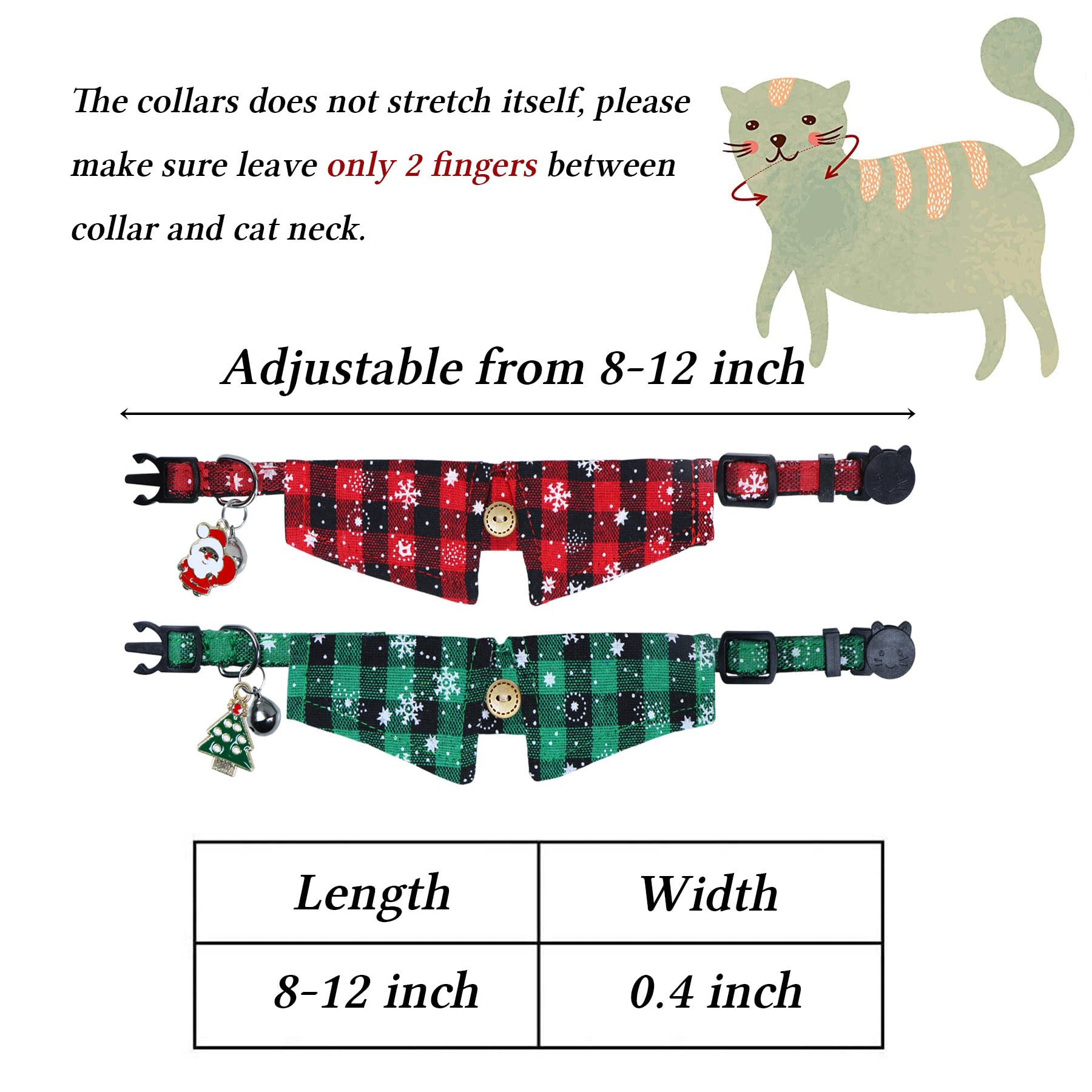 STMK cat wearing collar as a festive photo prop.