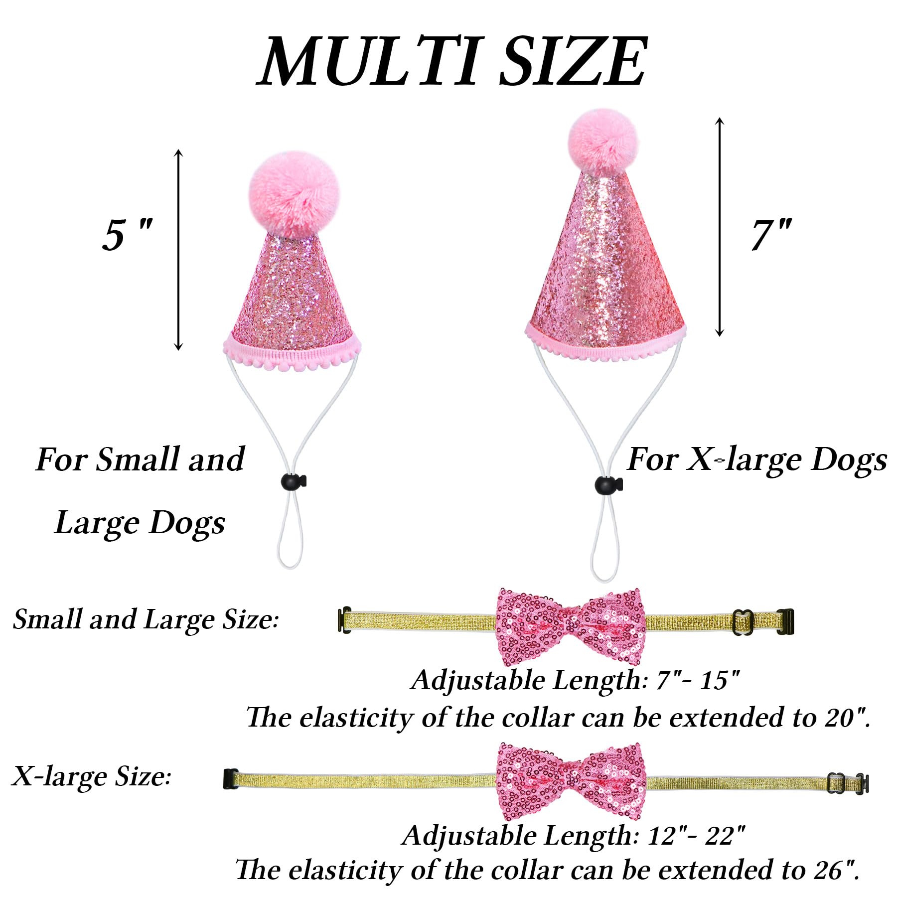 STMK dog birthday numbers gold for customizable age display at celebrations.