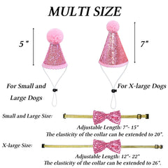 STMK dog birthday numbers gold set for age display