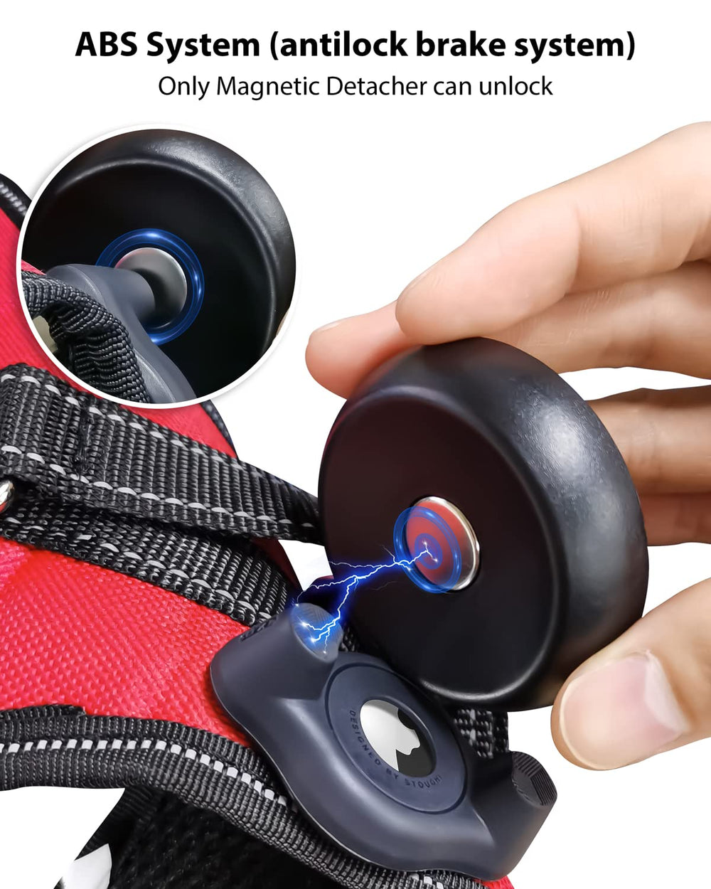 Stouchi AirTag Protective Shell TPU is waterproof and scratch-resistant.