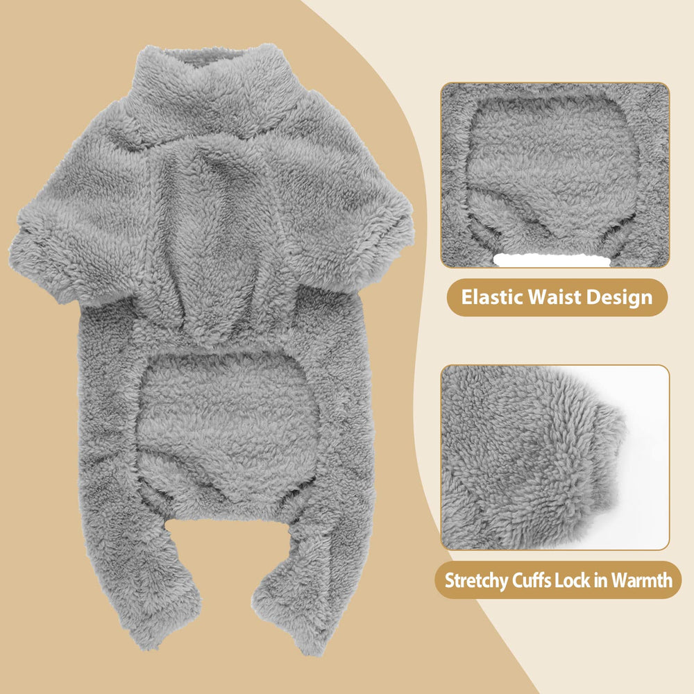 Stpiatue fuzzy pajamas fabric detail highlights plush sherpa fleece warmth