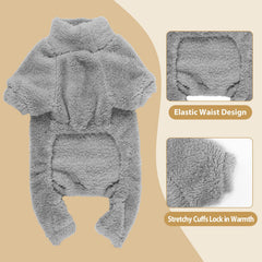 Stpiatue fuzzy pajamas fabric detail highlights plush sherpa fleece warmth
