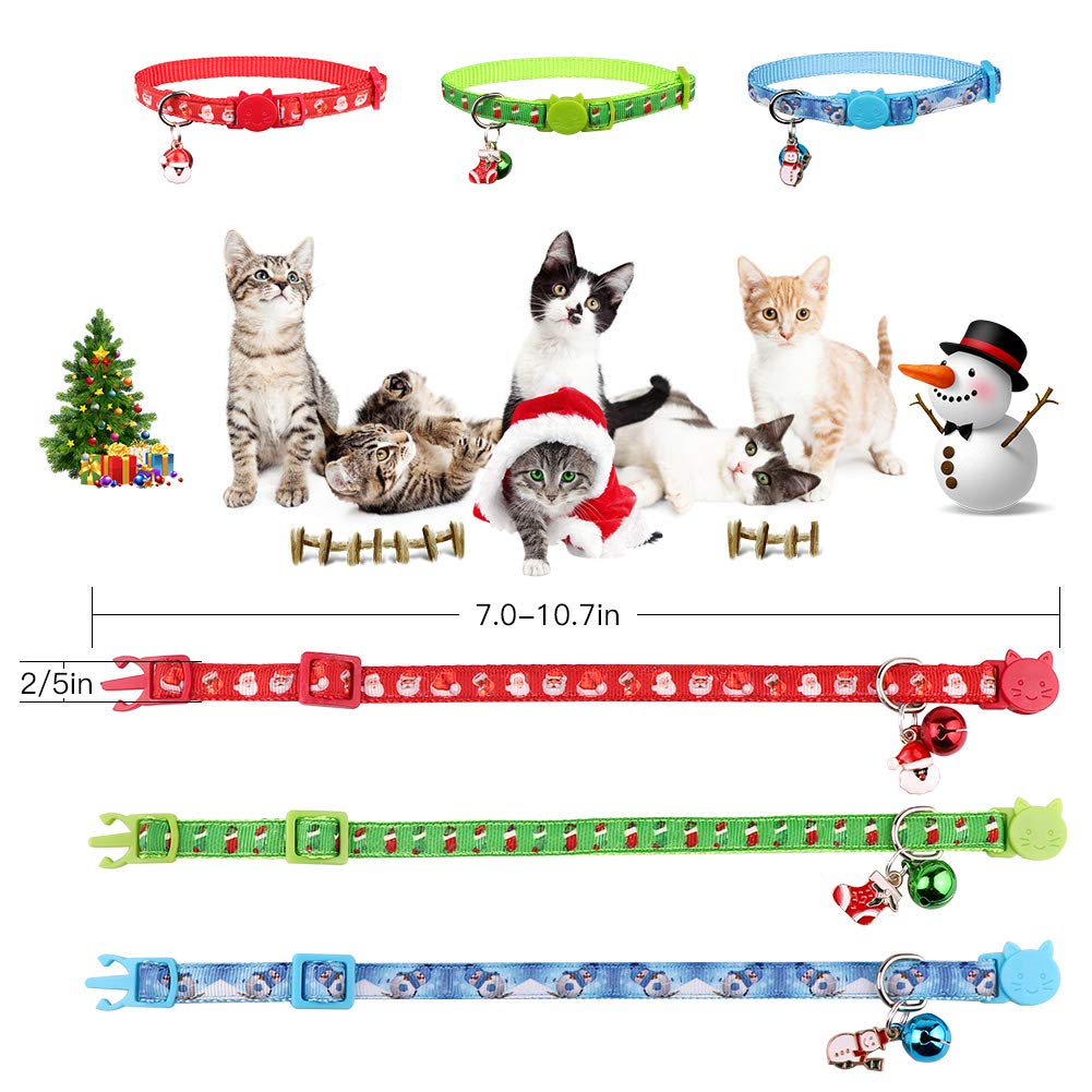 Stpiatue pendant Santa on collar adds unique holiday charm