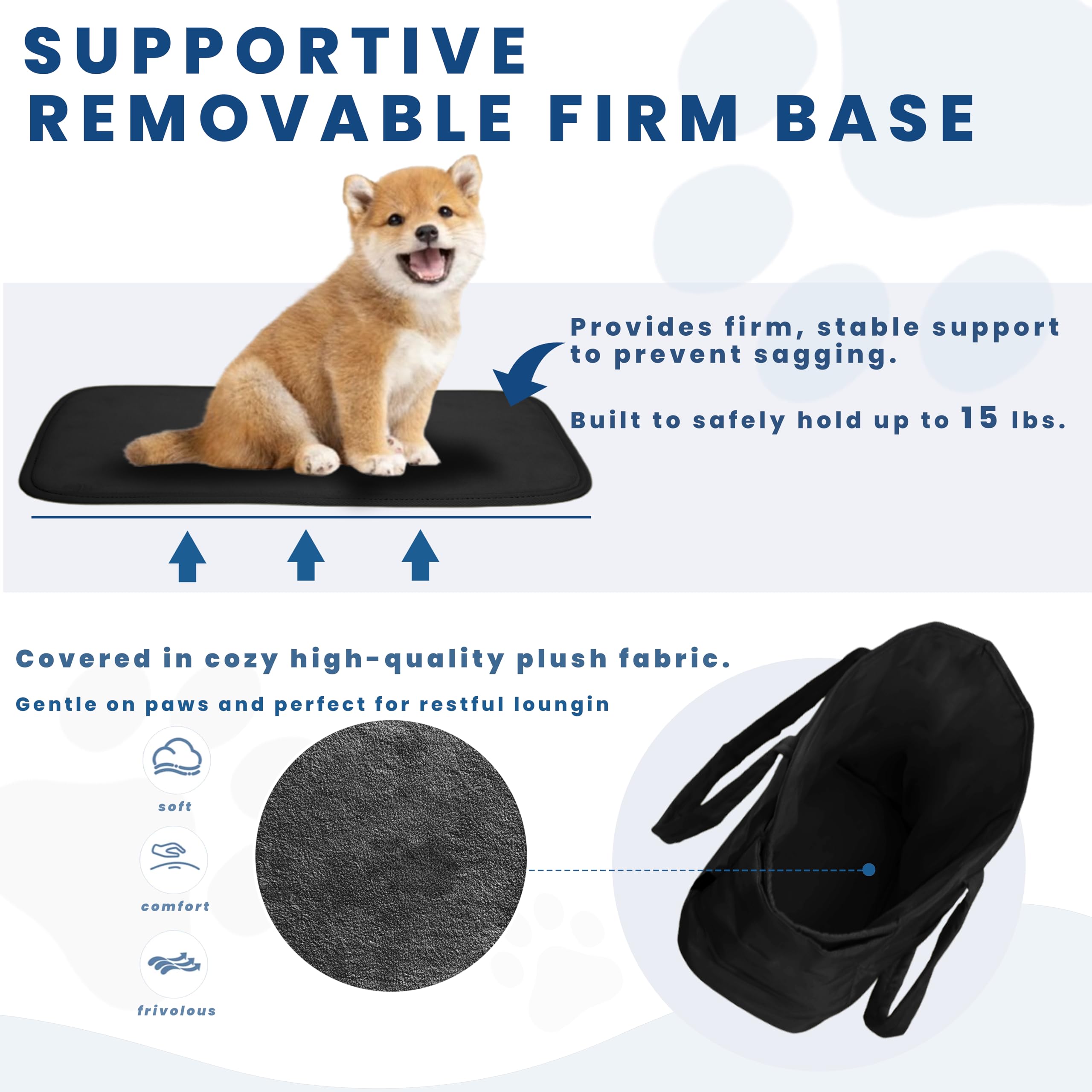 STRAODTIC Front pocket storage keeps treats and keys organized.