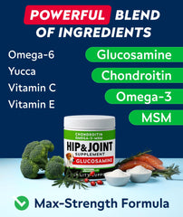 STRELLALAB chondroitin MSM blend promotes flexible movement