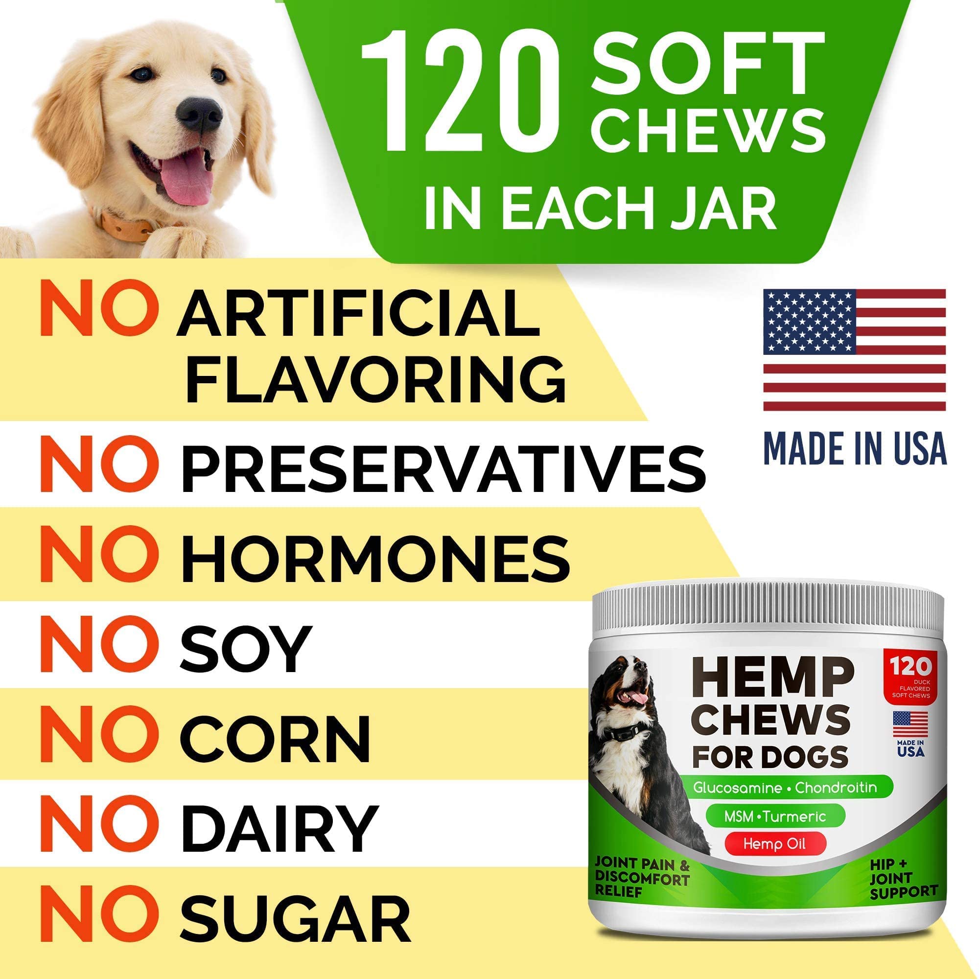 STRELLALAB 120 soft chews jar illustrates value and convenience