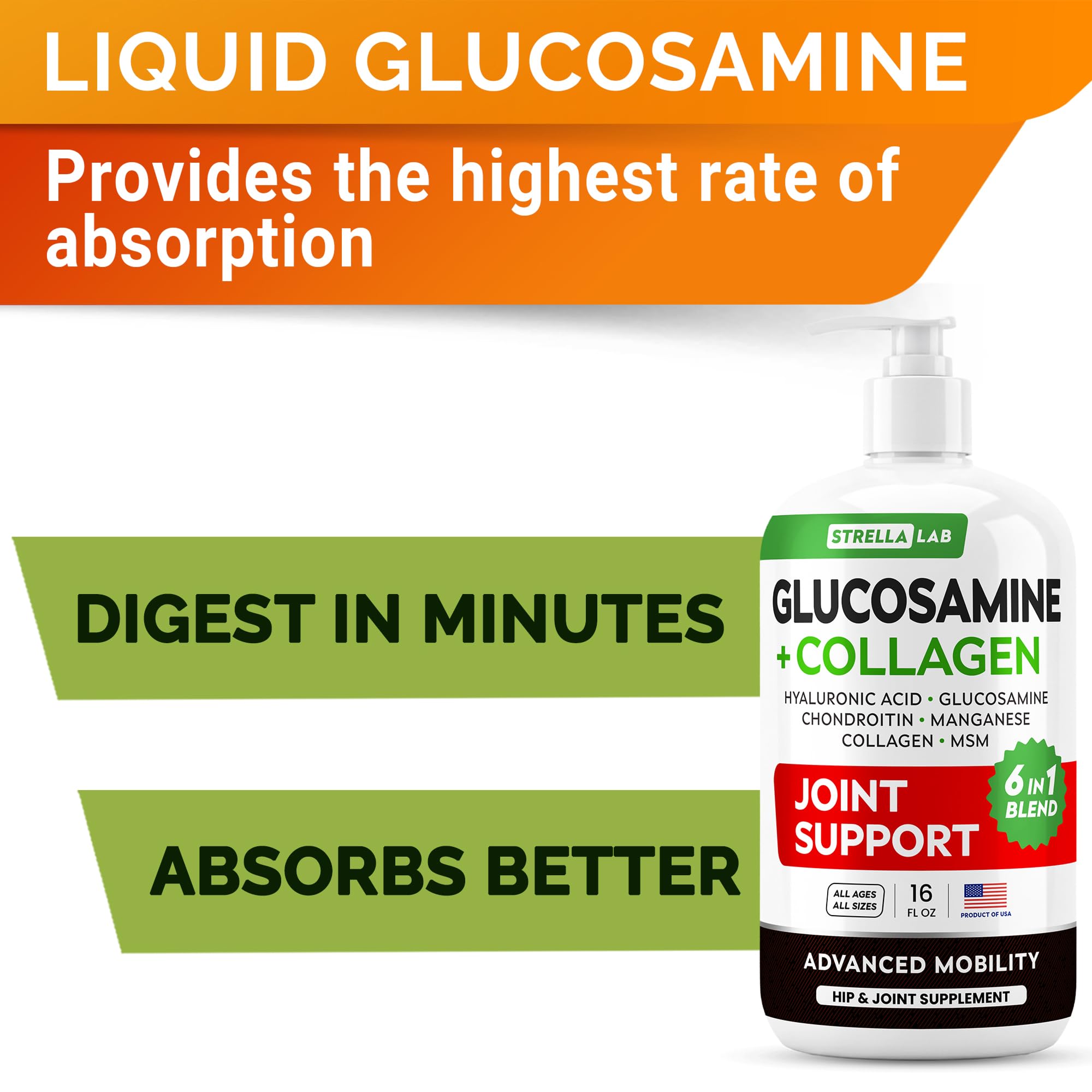 STRELLALAB Liquid Glucosamine for Dogs mixed with food shows seamless integration into meals.