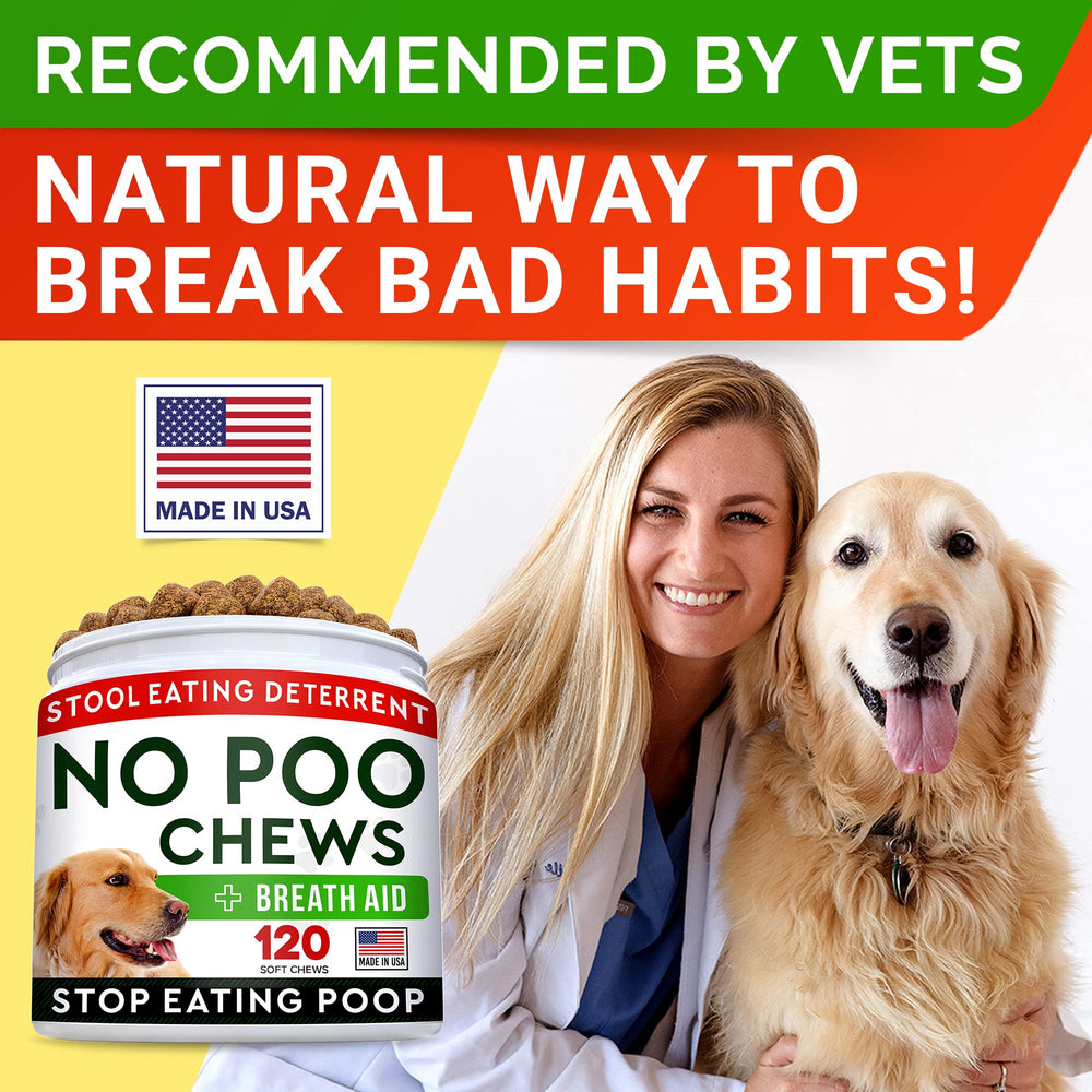 STRELLALAB No Poo Chews label shows liver flavor appeal for picky eaters