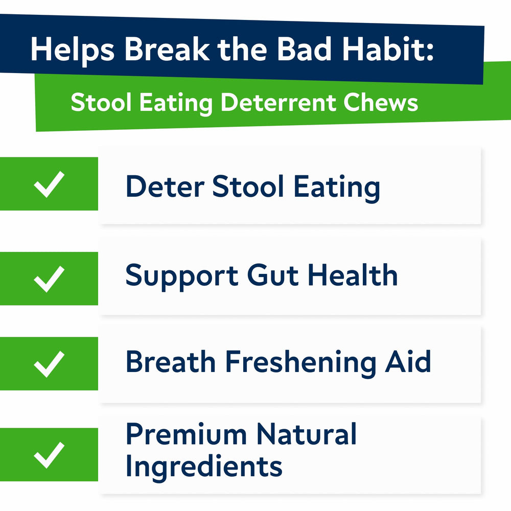 STRELLALAB No Poo Chews chicken-liver flavor boosts palatability and serving ease