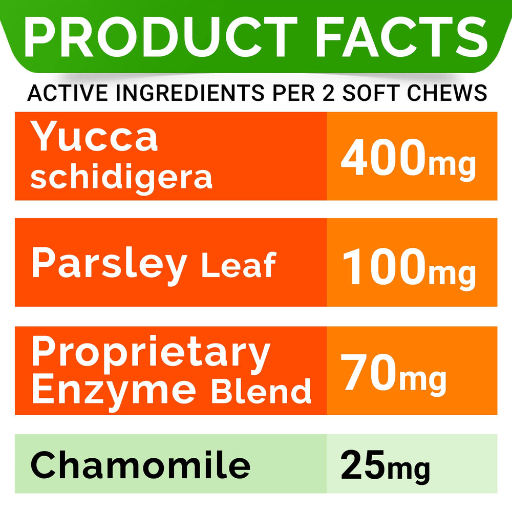 STRELLALAB No Poo Chews immune support benefits with probiotics in USA-made formula