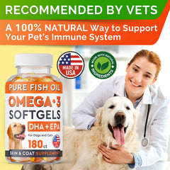 StrellaLab Omega-3 aids joint mobility in dogs.
