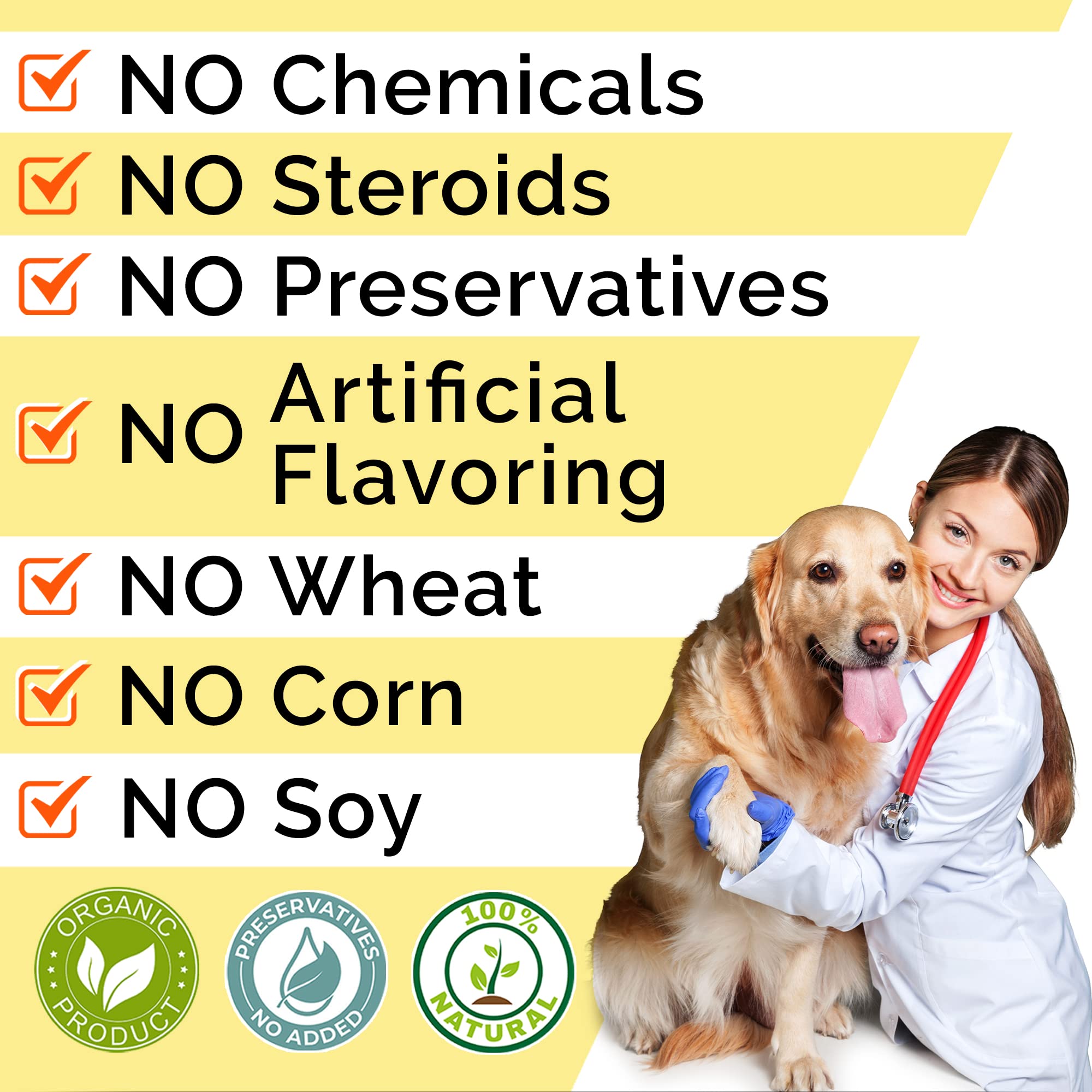 STRELLALAB Pumpkin meal topper sprinkled over kibble adds natural fiber benefits