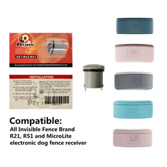STRENG-CELL battery installation using coin tool for quick, secure replacement.