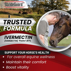 StrideGuard Pack-3 convenient tubes for a single-horse treatment
