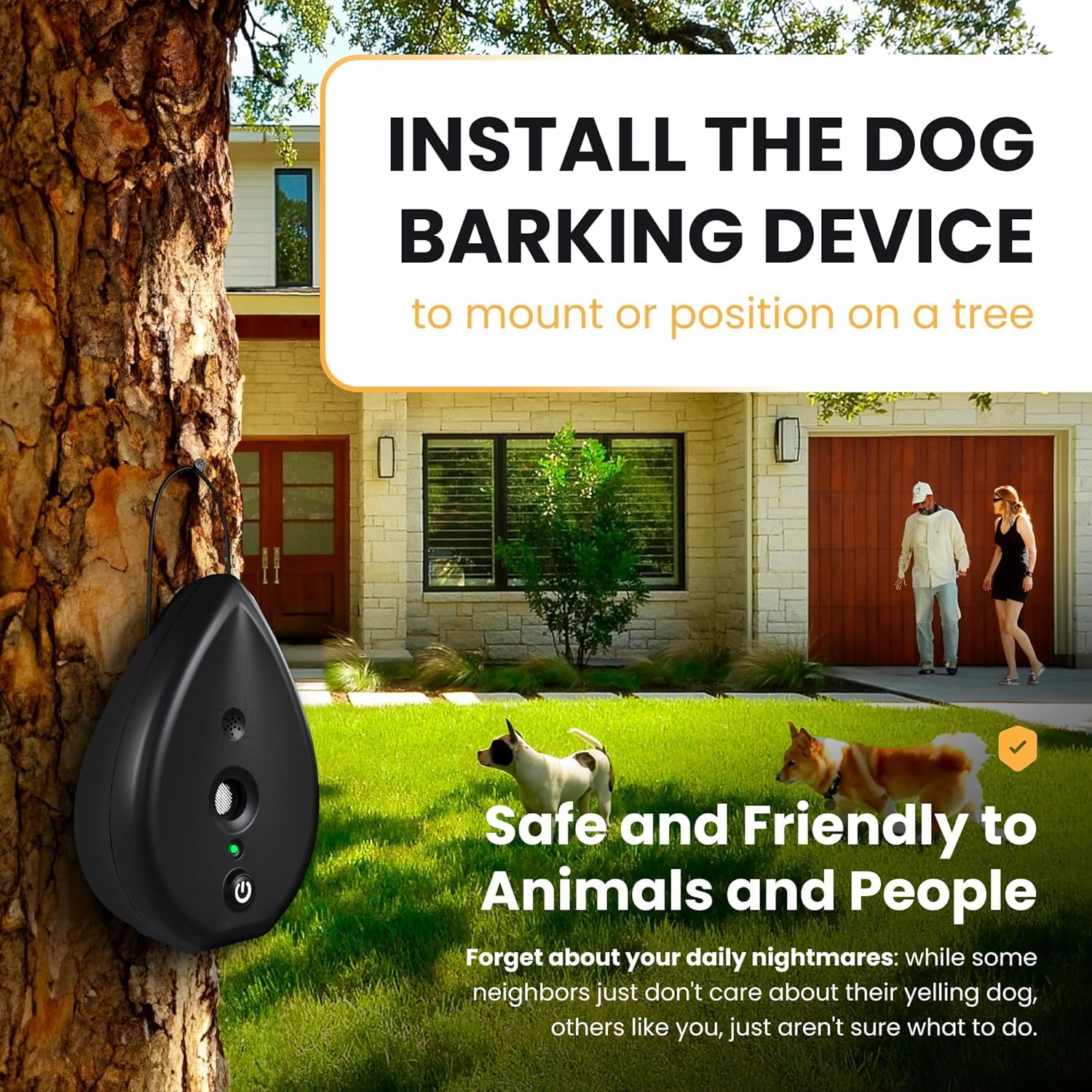 STÙNICK easy-install setup lets you place near your house quickly.