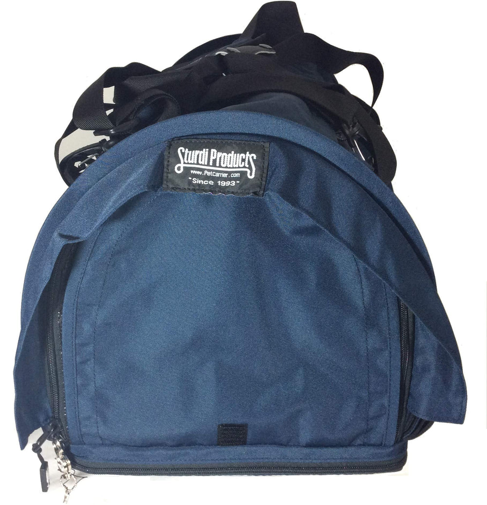 SturdiBag safety straps ensure stable, secure transport inside vehicles