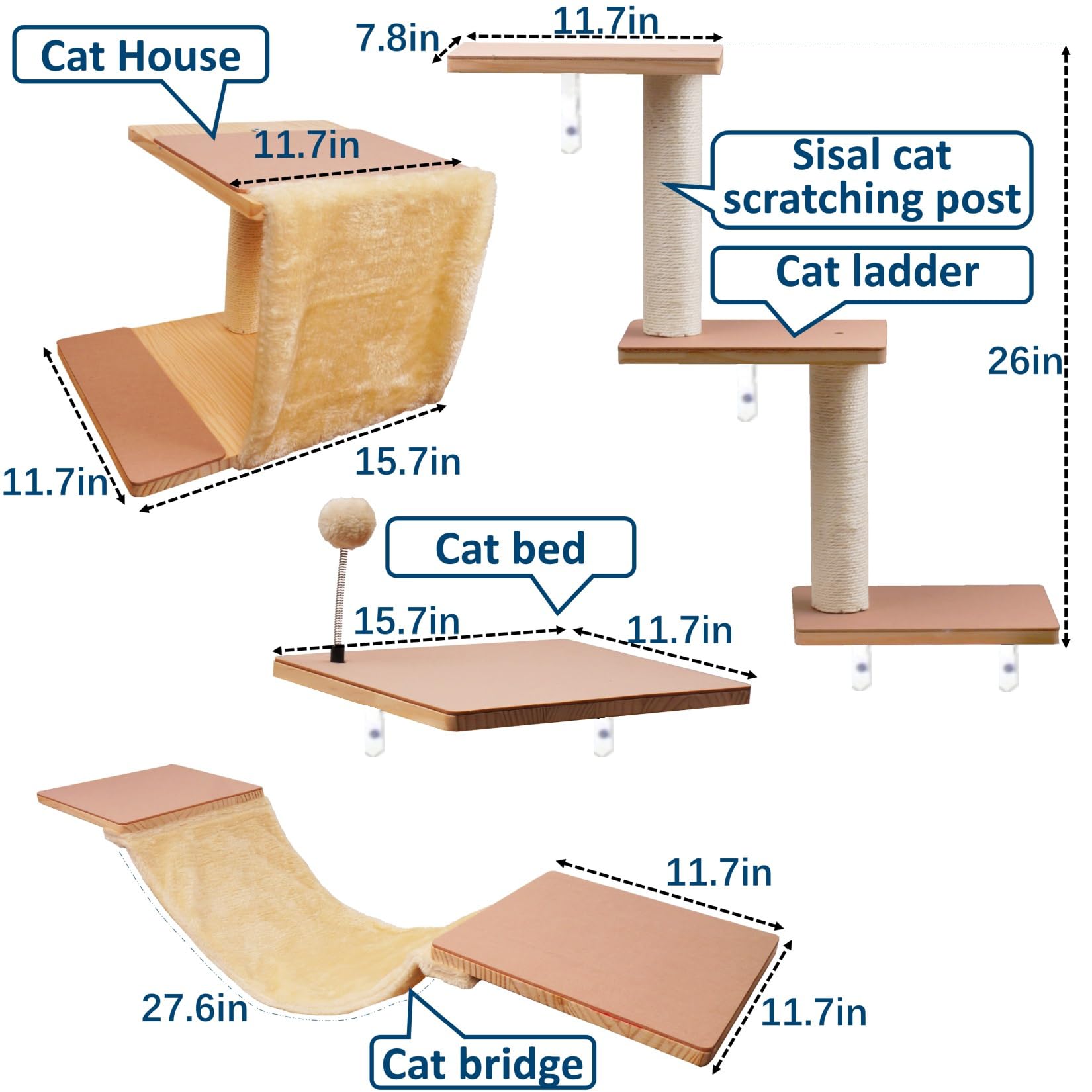 Sublimei easy-installation-hardware ensures quick, secure mounting for busy homes