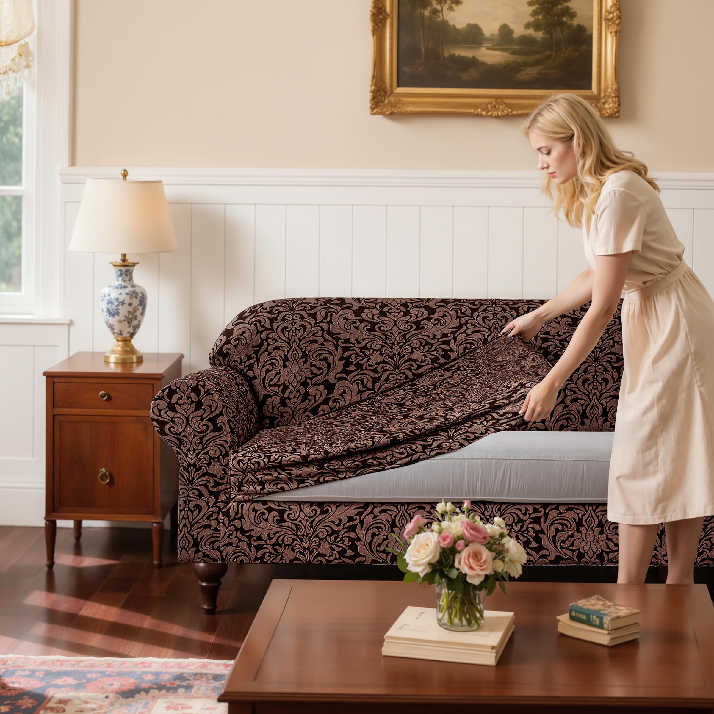 SUBRTEX dog scratch protection feature helps minimize pet wear on furniture