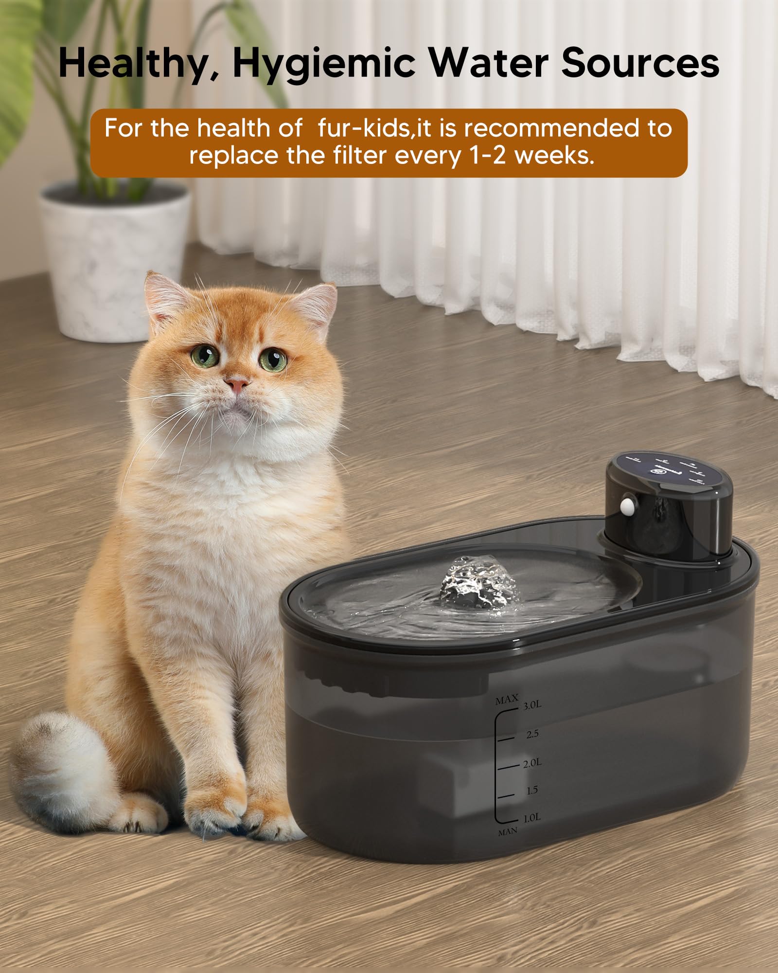 Subteenmate official-filter-safety image emphasizes using official filters for pet safety