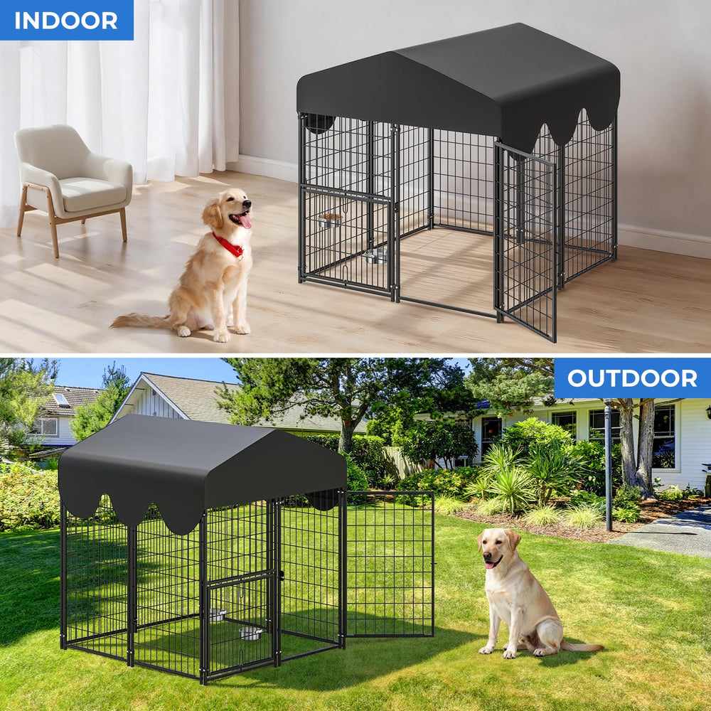 Suchown dog kennel spacious inside height for big pets