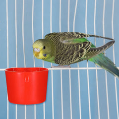 Suclain bird feeding bowls with smooth edges for safe pet use.