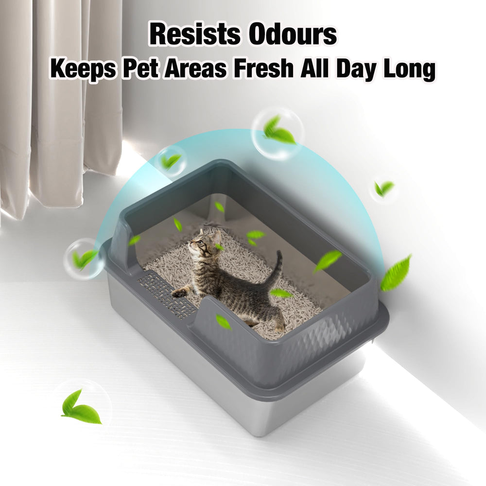 Suhaco litter mat included to trap litter grains