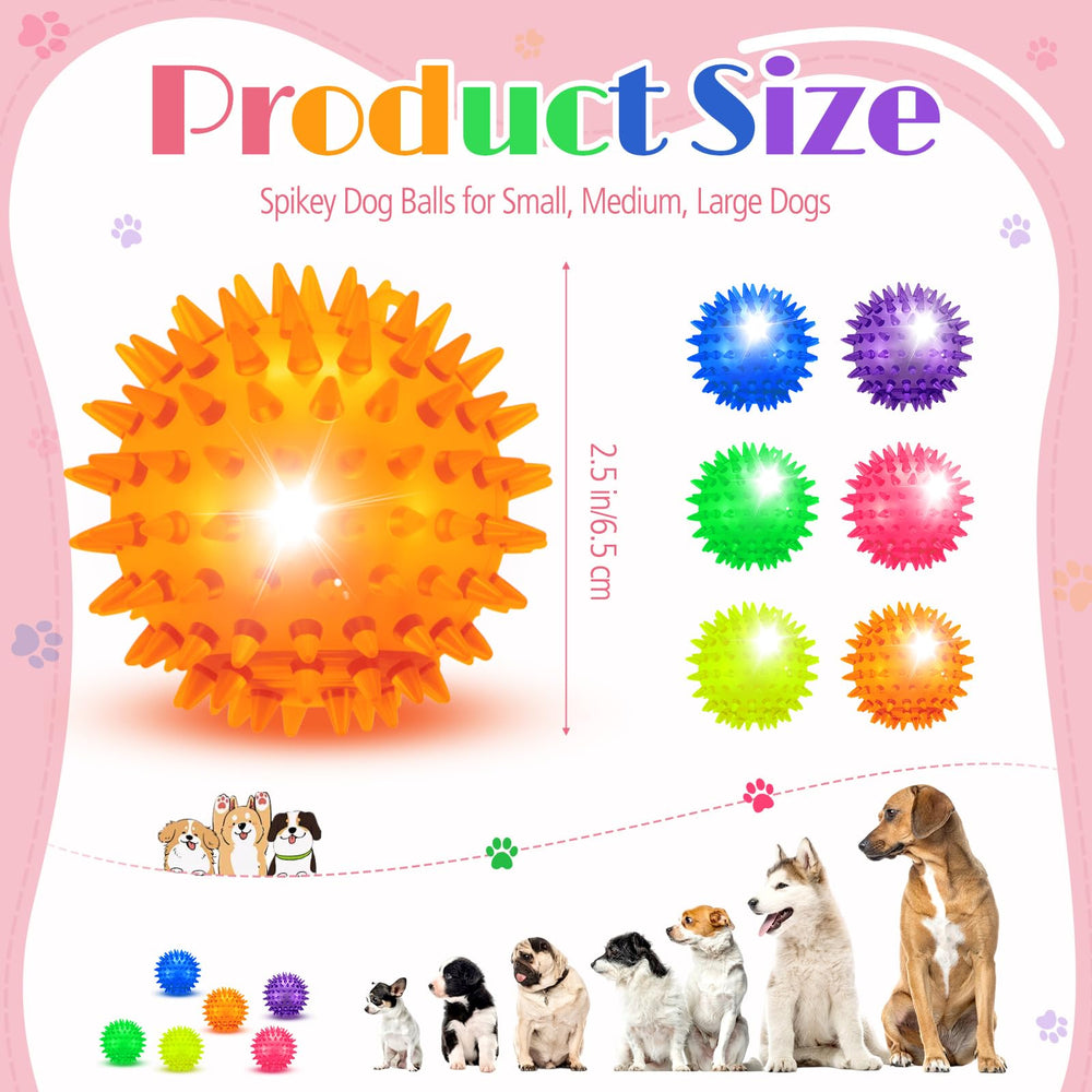 Suilung LED dog ball blue for outdoor play and interaction