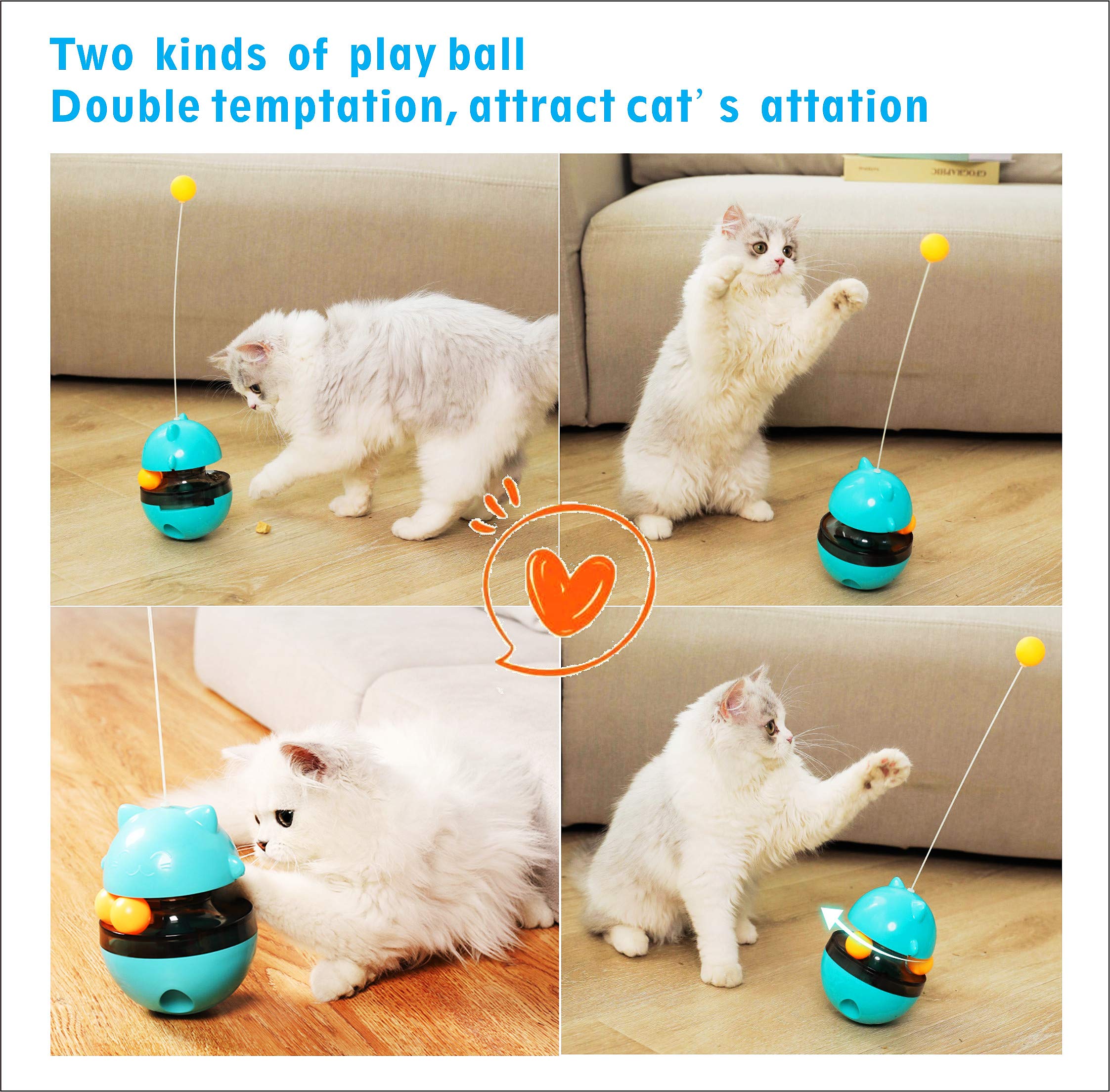 SUJAYU cat toy made of non toxic ABS PC materials for safe use.